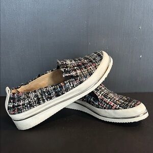 Ron White Sha-Nell tweed slip-ons - Italy